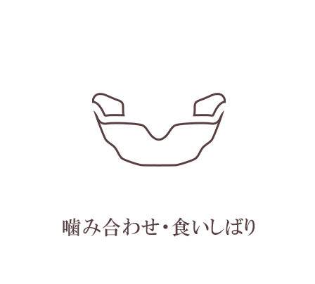 噛み合わせ、食いしばり